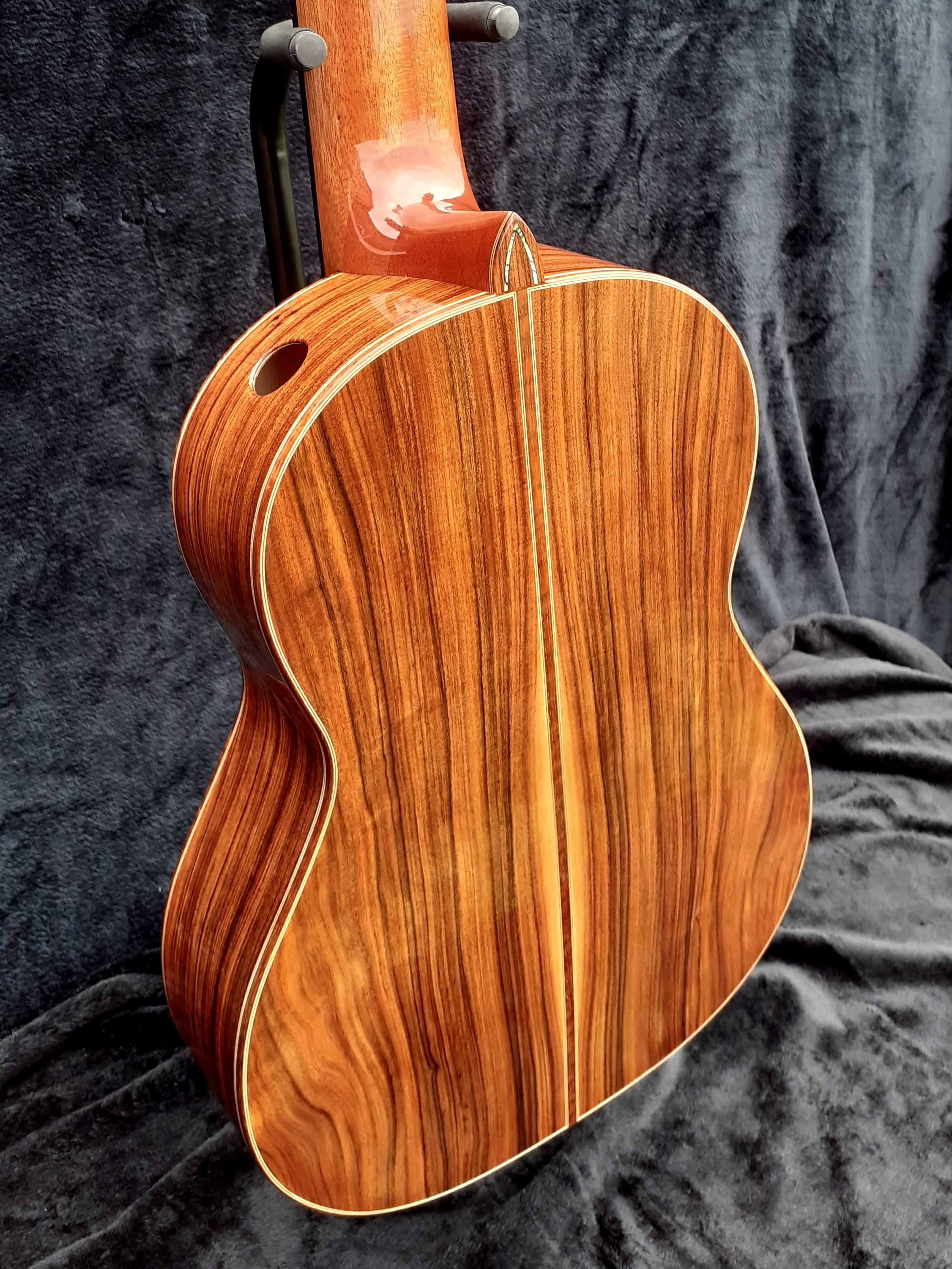 elevated 8 string classical guitar